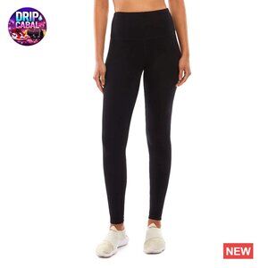 Full Length Ankle Leggings Premium Cotton Spandex Blend Slimming Mid Rise